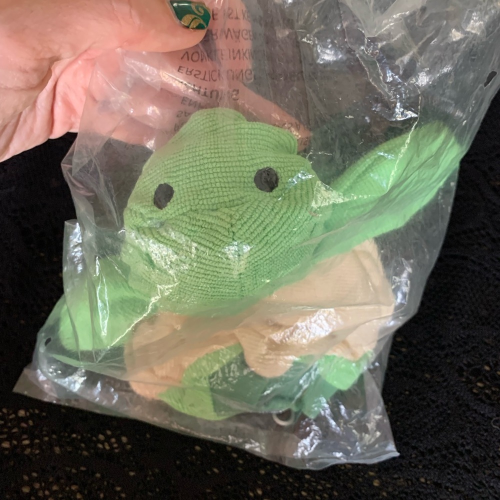 New in Bag Turtle Scrubby Buddy